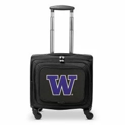 Denco Washington Huskies 16-in. Laptop Wheeled Business Case
