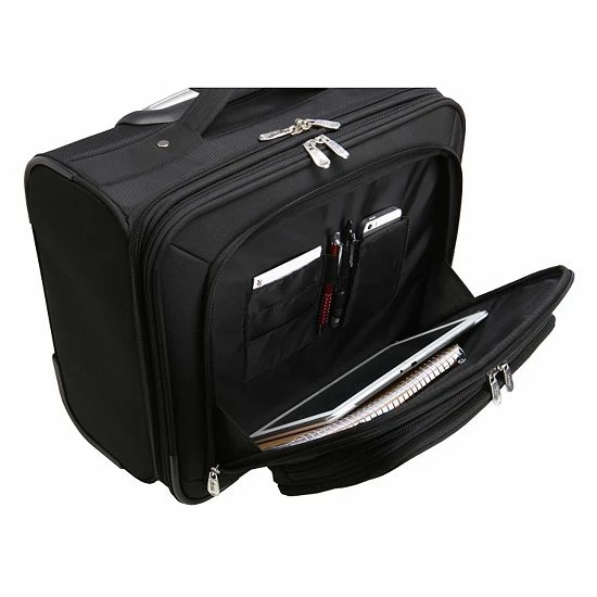 Denco Montana Grizzlies 16-in. Laptop Wheeled Business Case 4 Denco Montana Grizzlies 16-in. Laptop Wheeled Business Case - Image 2