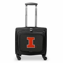 Denco Illinois Fighting Illini 16-in. Laptop Wheeled Business Case