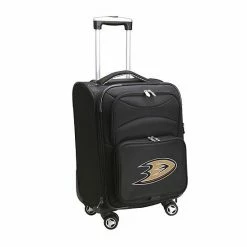 Denco Anaheim Ducks 20-inch Expandable Spinner Carry-On