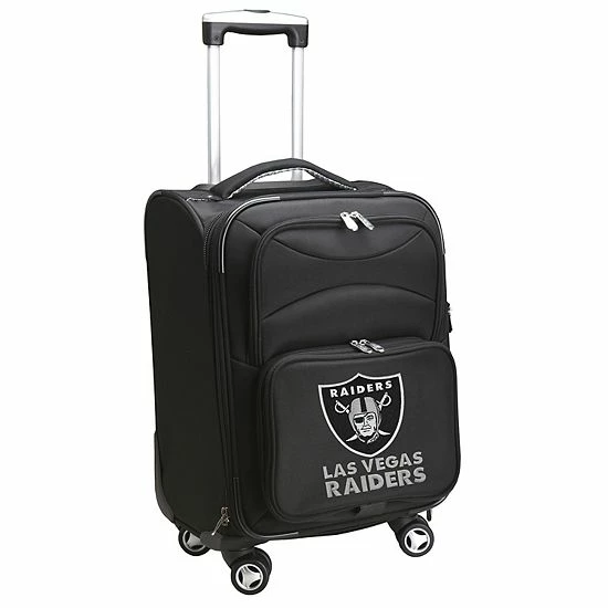 Denco Oakland Raiders 20-in. Expandable Spinner Carry-On 3 Denco Oakland Raiders 20-in. Expandable Spinner Carry-On