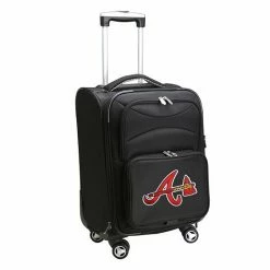 Denco Atlanta Braves 20-in. Expandable Spinner Carry-On