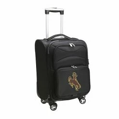 Denco Wyoming Cowboys 20-inch Expandable Spinner Carry-On