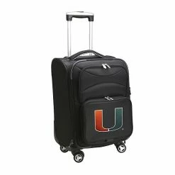 Denco Miami Hurricanes 20-in. Expandable Spinner Carry-On