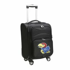 Denco Kansas Jayhawks 20-in. Expandable Spinner Carry-On