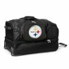 Denco Pittsburgh Steelers 27-in. Wheeled Drop-Bottom Duffel Bag