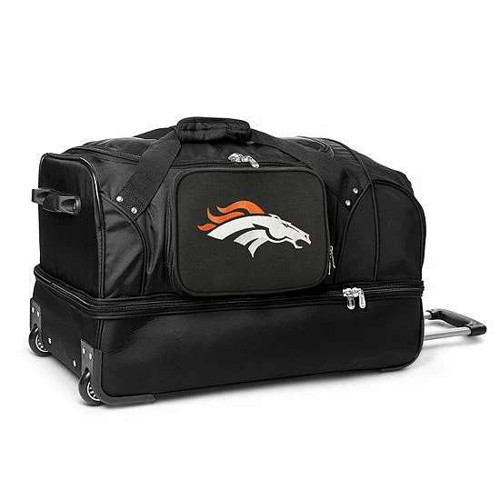 Denco Denver Broncos 27-in. Wheeled Drop-Bottom Duffel Bag 3 Denco Denver Broncos 27-in. Wheeled Drop-Bottom Duffel Bag