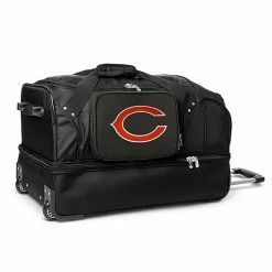 Denco shop 33 Denco Chicago Bears 27-in. Wheeled Drop-Bottom Duffel Bag