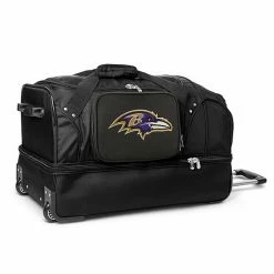 Denco shop 31 Denco Baltimore Ravens 27-in. Wheeled Drop-Bottom Duffel Bag