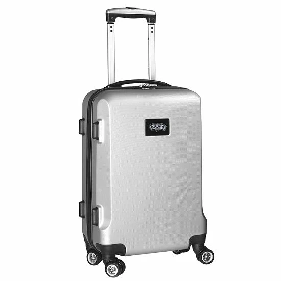 Denco San Antonio Spurs 19 1/2-in. Hardside Spinner Carry-On Silver 9 Denco San Antonio Spurs 19 1/2-in. Hardside Spinner Carry-On Silver - Image 7